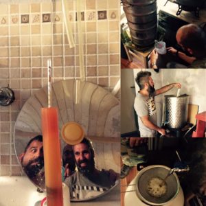 homebrewer staffetta al lavoro